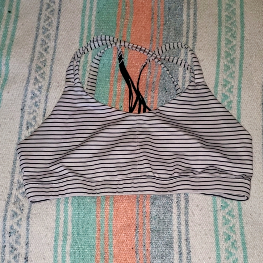 Rare Champion Strappy Striped Bra